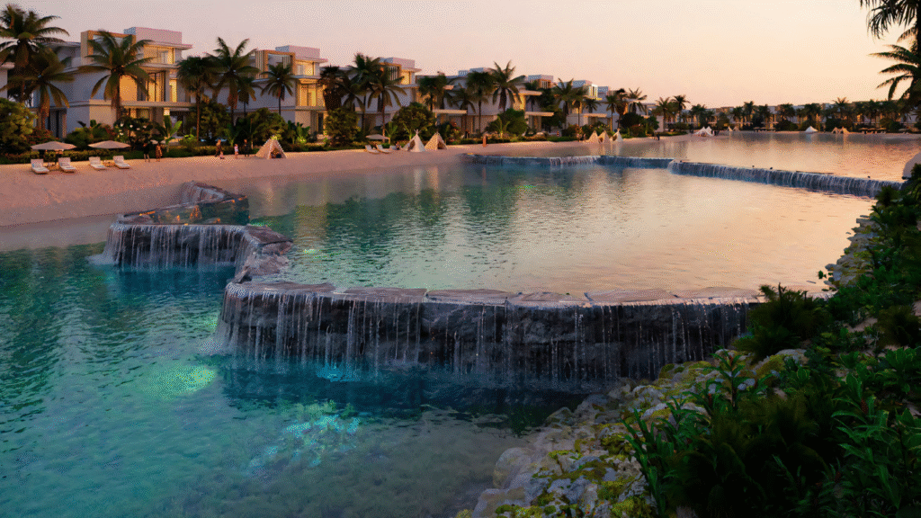 Damac Island with Water